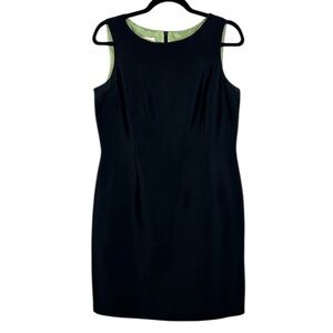 Talbots Classic Timeless Silk Sleeveless Mini Little Black Dress Size 10 Petite